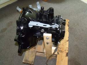 Hier das überholte Getriebe<br />Alles neu vermessen,alle Dichtungen erneuert,Ausrücklager erneuert